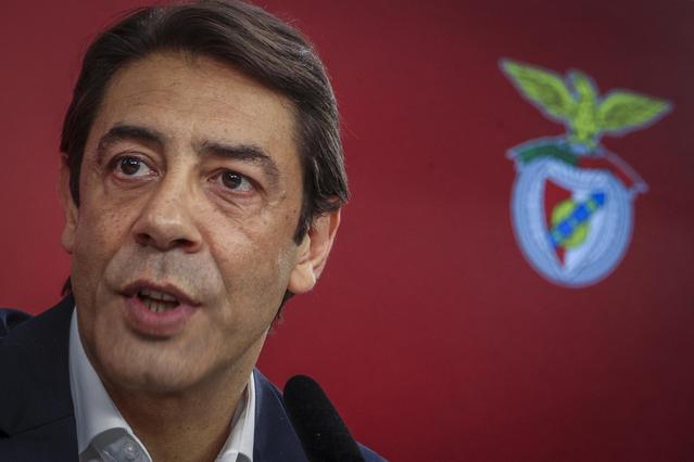 Rui Costa, presidente do Benfica — Foto: Lusa