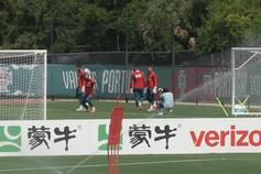 As melhores imagens do treino da Seleção este sábado em Palm Beach