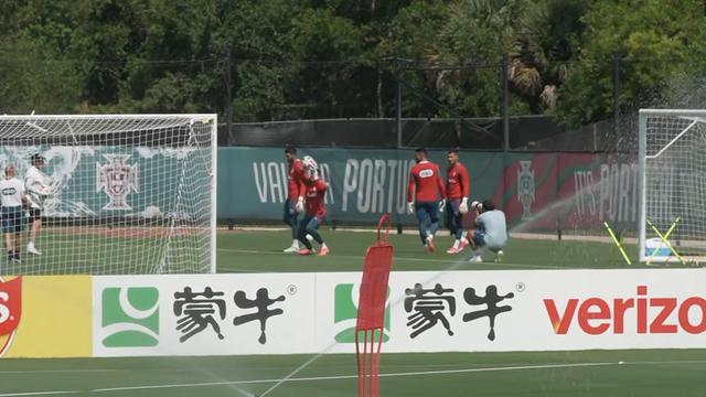 As melhores imagens do treino da Seleção este sábado em Palm Beach