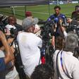 Vozinha alvo de todas as atenções no treino de Cabo Verde