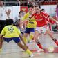 Angélica Alves apontou o primeiro golo do triunfo do Benfica sobre o Nun'Álvares — Foto: Benfica