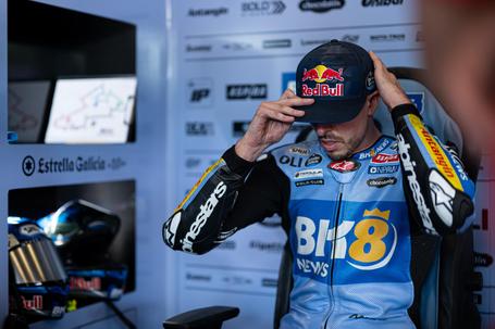 Ález Márquez decidiu não participar nas duas corridas do fim de semana. Foto Gresini