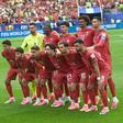 Esta foi a equipa titular na estreia no Mundial, diante ao Congo - Foto: Miguel Nunes