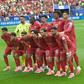 Esta foi a equipa titular na estreia no Mundial, diante ao Congo - Foto: Miguel Nunes