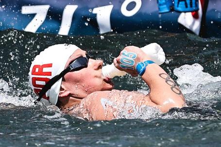 Angélica André em 12.º lugar no circuito mundial de águas abertas em Setúbal
