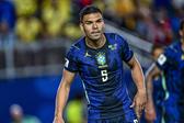 Casemiro foi titular nos dois jogos do Brasil no Campeonato do Mundo