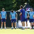 Dalic com os convocados da Croácia