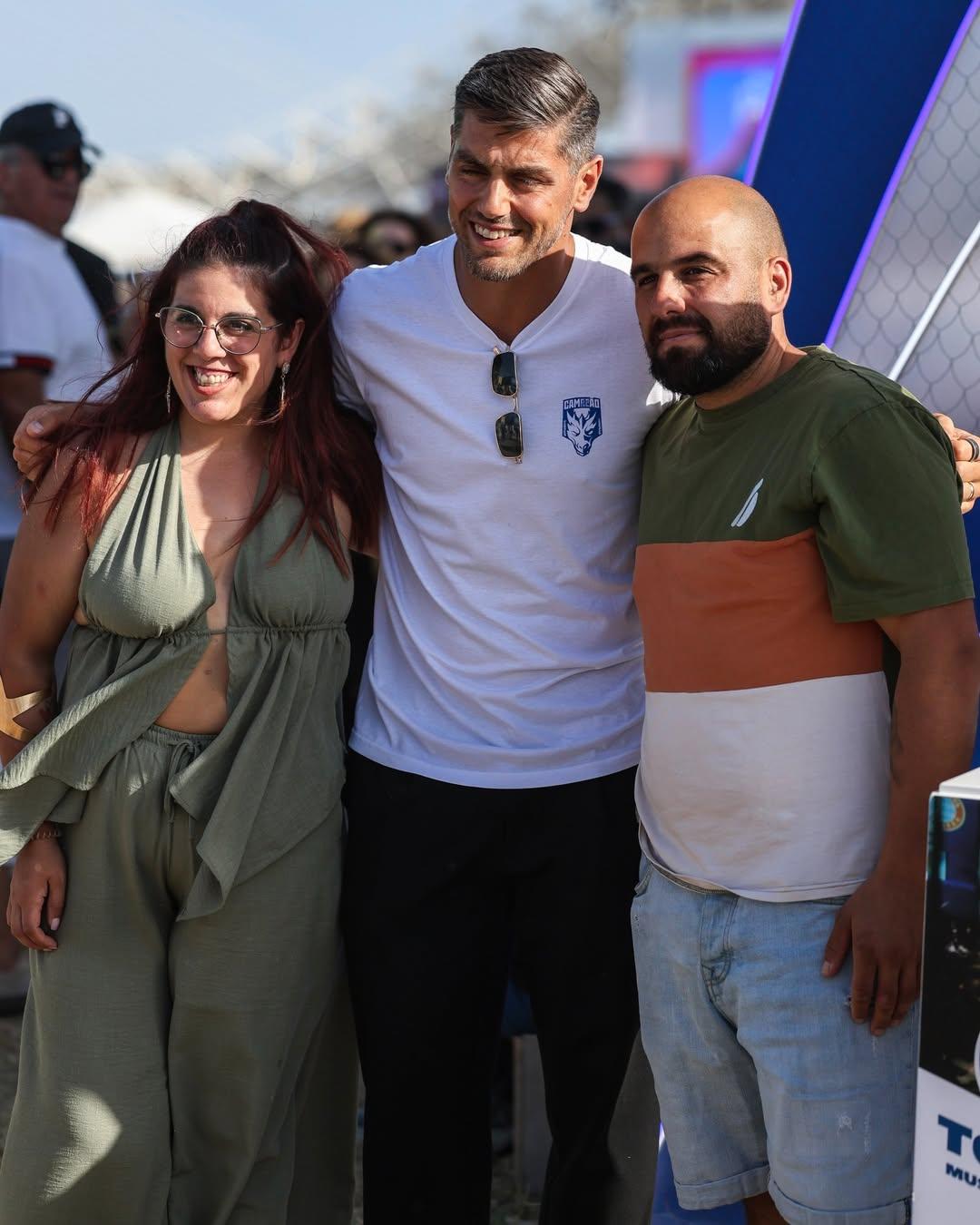 Cláudio Ramos esteve no Rock in Rio — Foto: FC Porto