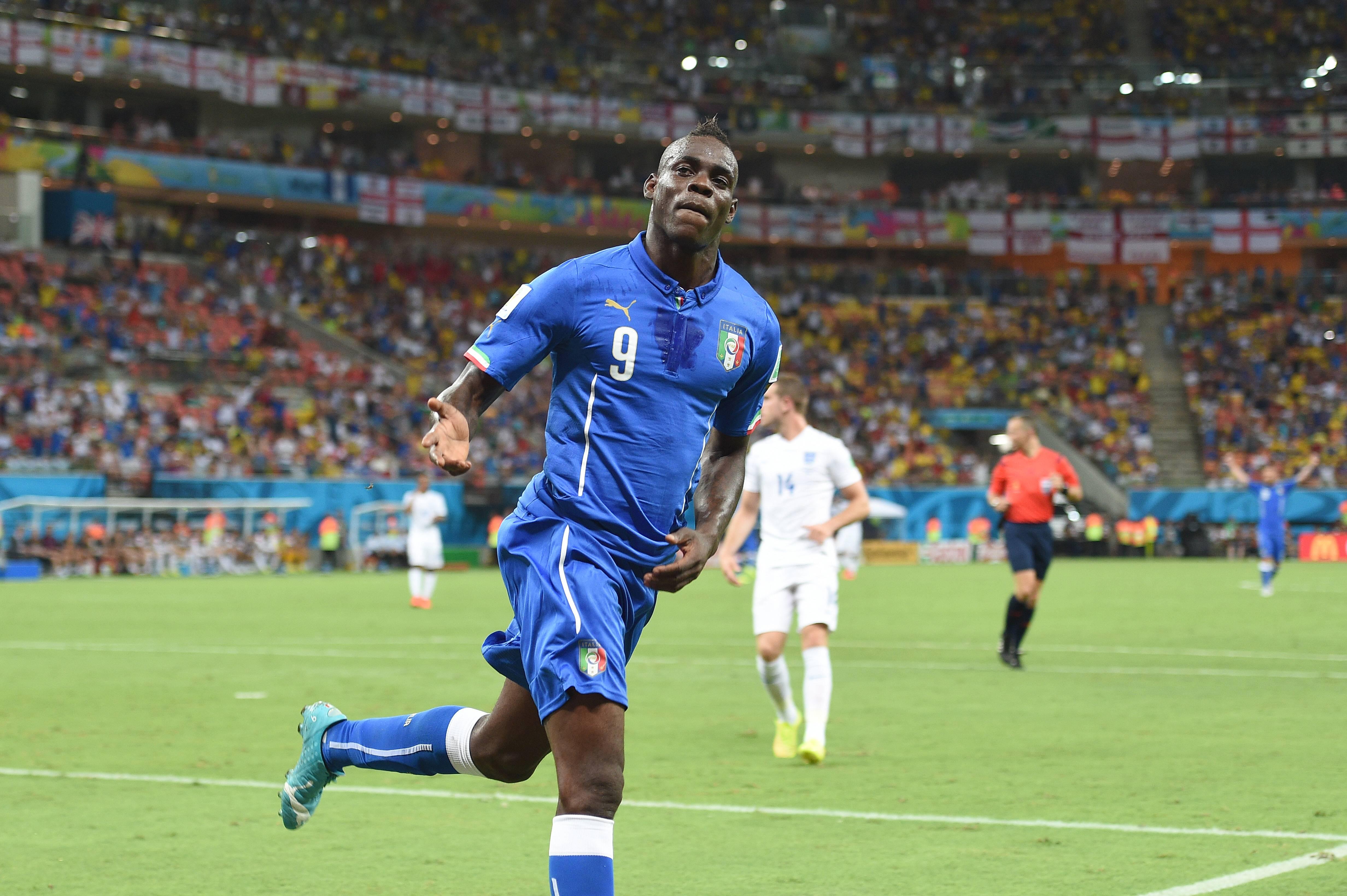 5 - Itália tem 128 golos e o último foi marcado por Balotelli em 2014... - Foto: Imago
