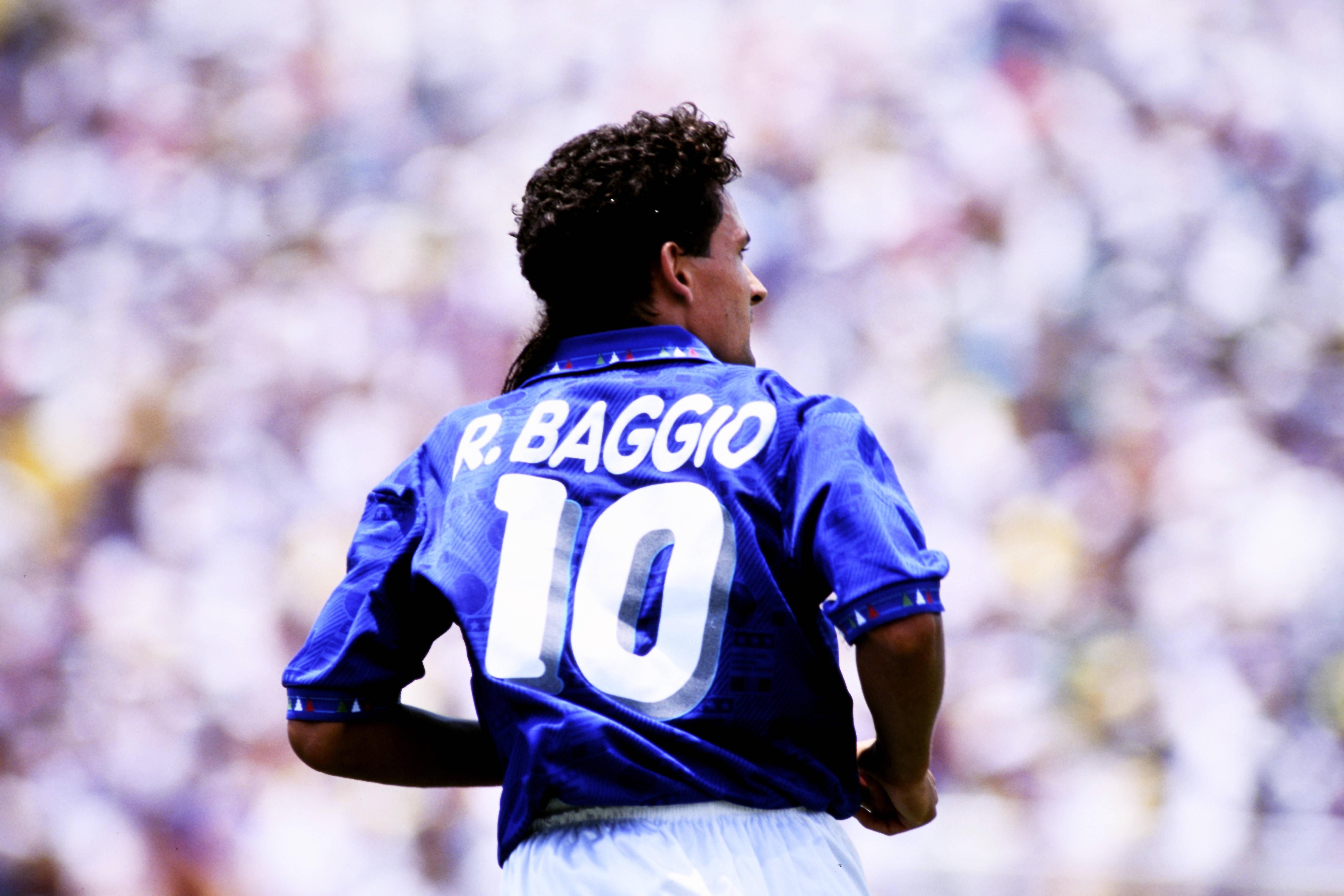 Mundial1994 – Roberto Baggio (Itália) – levou a squadra azzurra até à final, mas falhou o penálti que sagraria o Brasil tetracampeão
