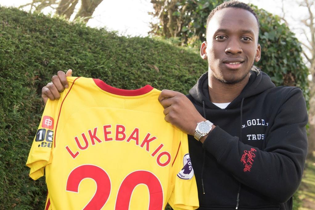 Lukebakio no dia da apresentação no Watford (IMAGO)