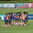 Treino da Seleção em Palm Beach (Foto. Miguel Nunes)