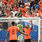 Gakpo, autor de dois golos, foi o melhor em campo - Foto: IMAGO