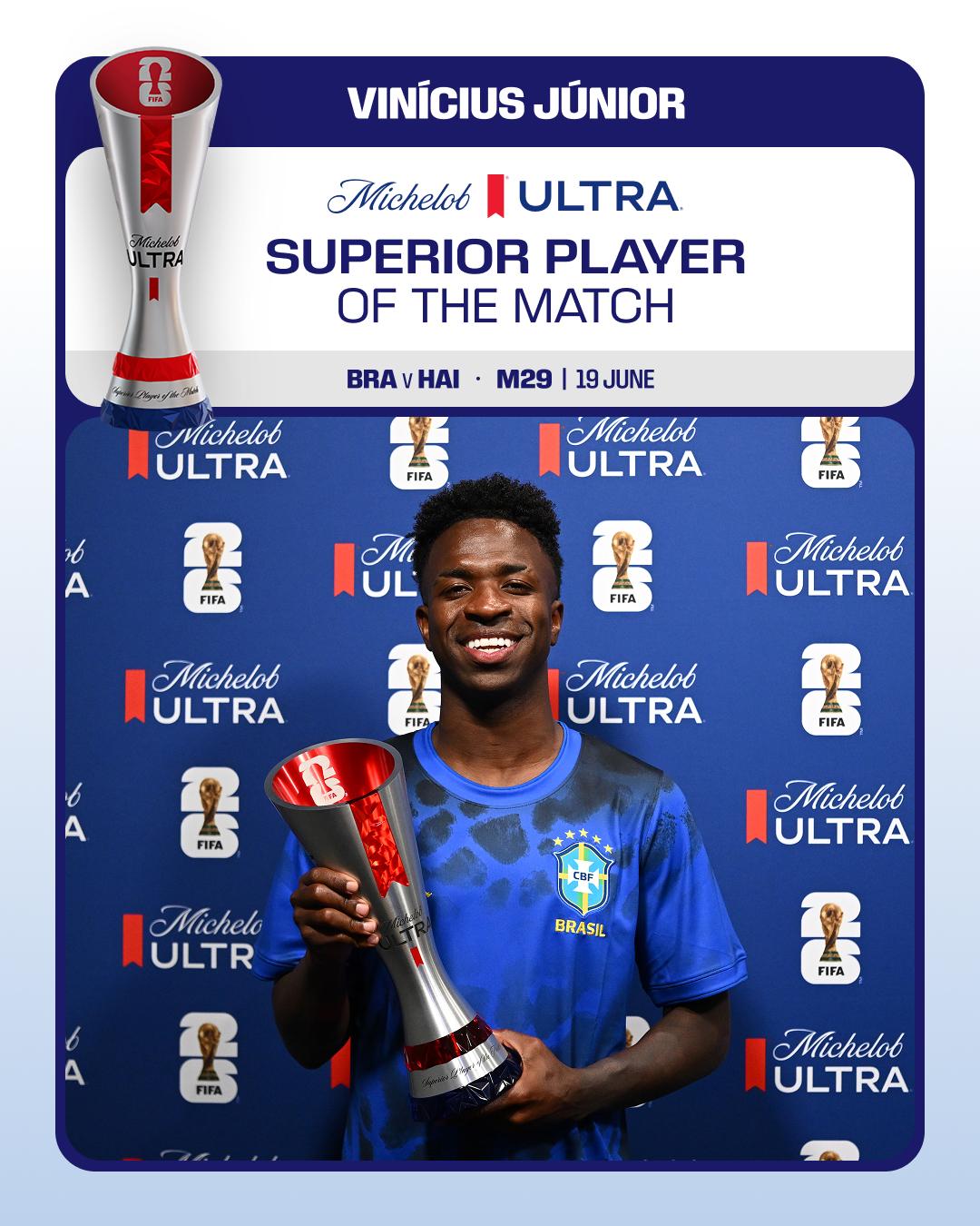 Brasil-Haiti: Vinícius Júnior