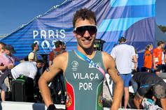 A reação de Vasco Vilaça ao 2.º lugar no Mundial de Triatlo
