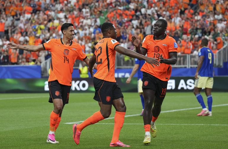 8 - Países Baixos marcou 103 golos e 7 foram neste Mundial 2026 - Foto: Imago