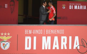 Benfica: Rui Costa fala de Di María e esclarece Otamendi