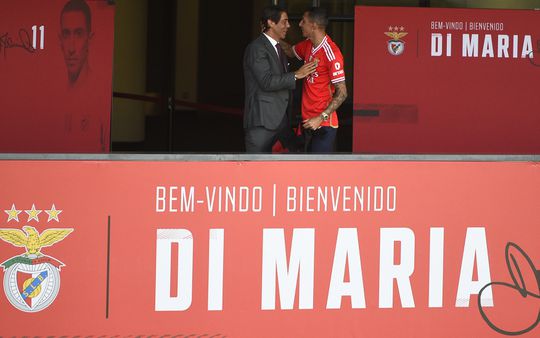 Benfica: Rui Costa fala de Di María e esclarece Otamendi