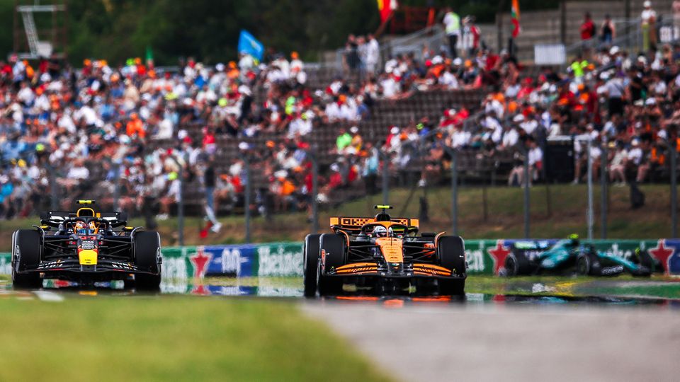 Lando Norris conquista a pole position em Hungaroring