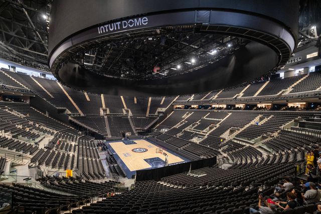 Incrível: houve trovoada dentro do novo pavilhão dos Clippers