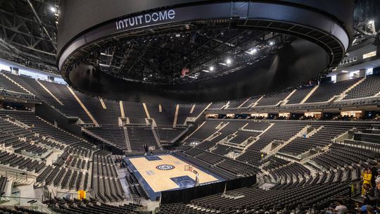 Incrível: houve trovoada dentro do novo pavilhão dos Clippers