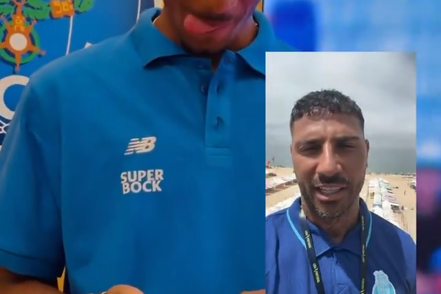 Quaresma viu o golo de Gonçalo Borges e reagiu assim