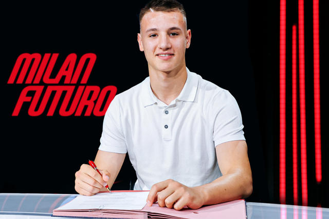 Camarda assina contrato profissional com o Milan