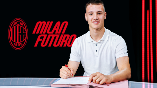 Camarda assina contrato profissional com o Milan