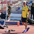 José Mourinho nos treinos do Fenerbahçe em Portugal, em estágio