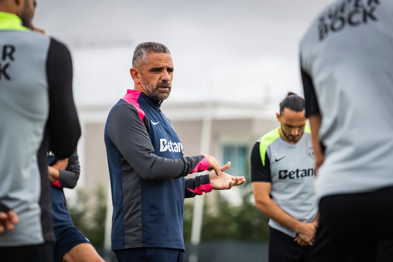 Rui Borges prepara a equipa para o jogo da Supertaça, diante do Benfica