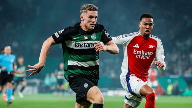 Viktor Gyokeres contra Arsenal