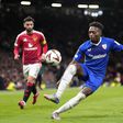 Álvaro Djaló a defrontar Bruno Fernandes na UEFA Europa League