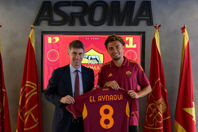 Neil El Aynaoui apresentado na Roma