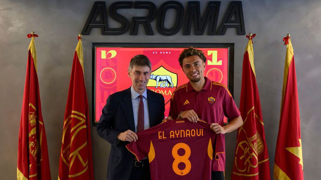 Neil El Aynaoui apresentado na Roma