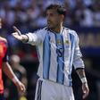 Leandro Paredes entrou no início da segunda parte da final com a Espanha