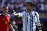 Leandro Paredes entrou no início da segunda parte da final com a Espanha