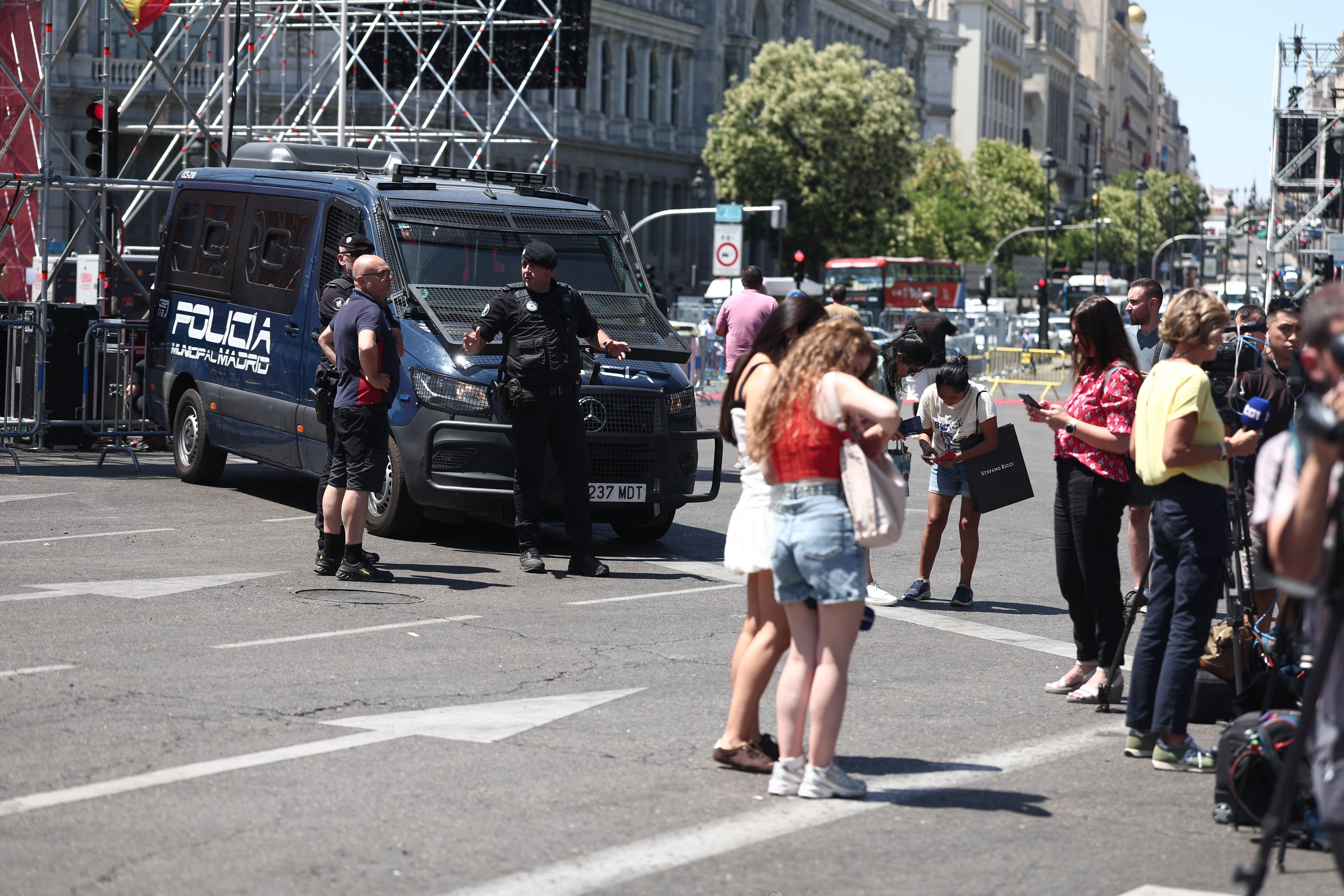 Espanha já aterrou em Madrid. Foto: IMAGO