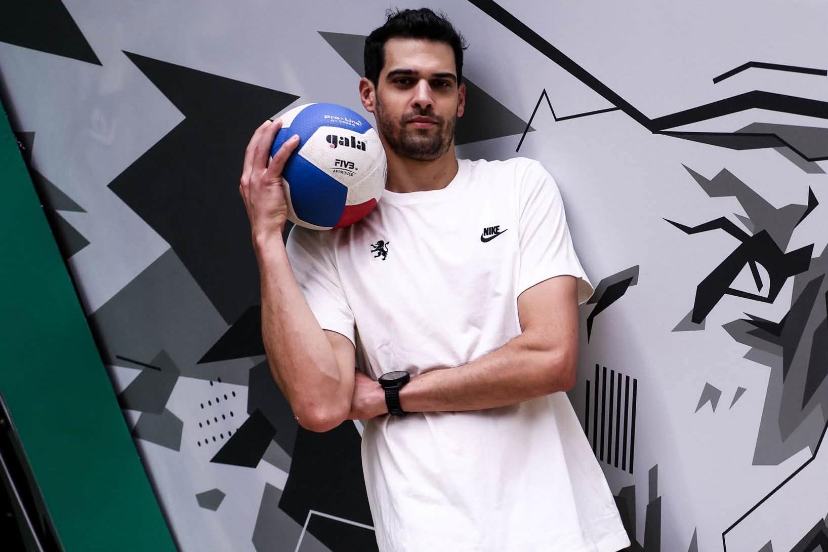 Jonas Aguenier vai cumpria a terceira temporada sob as ordens de João Coelho    Fotografia Sporting CP