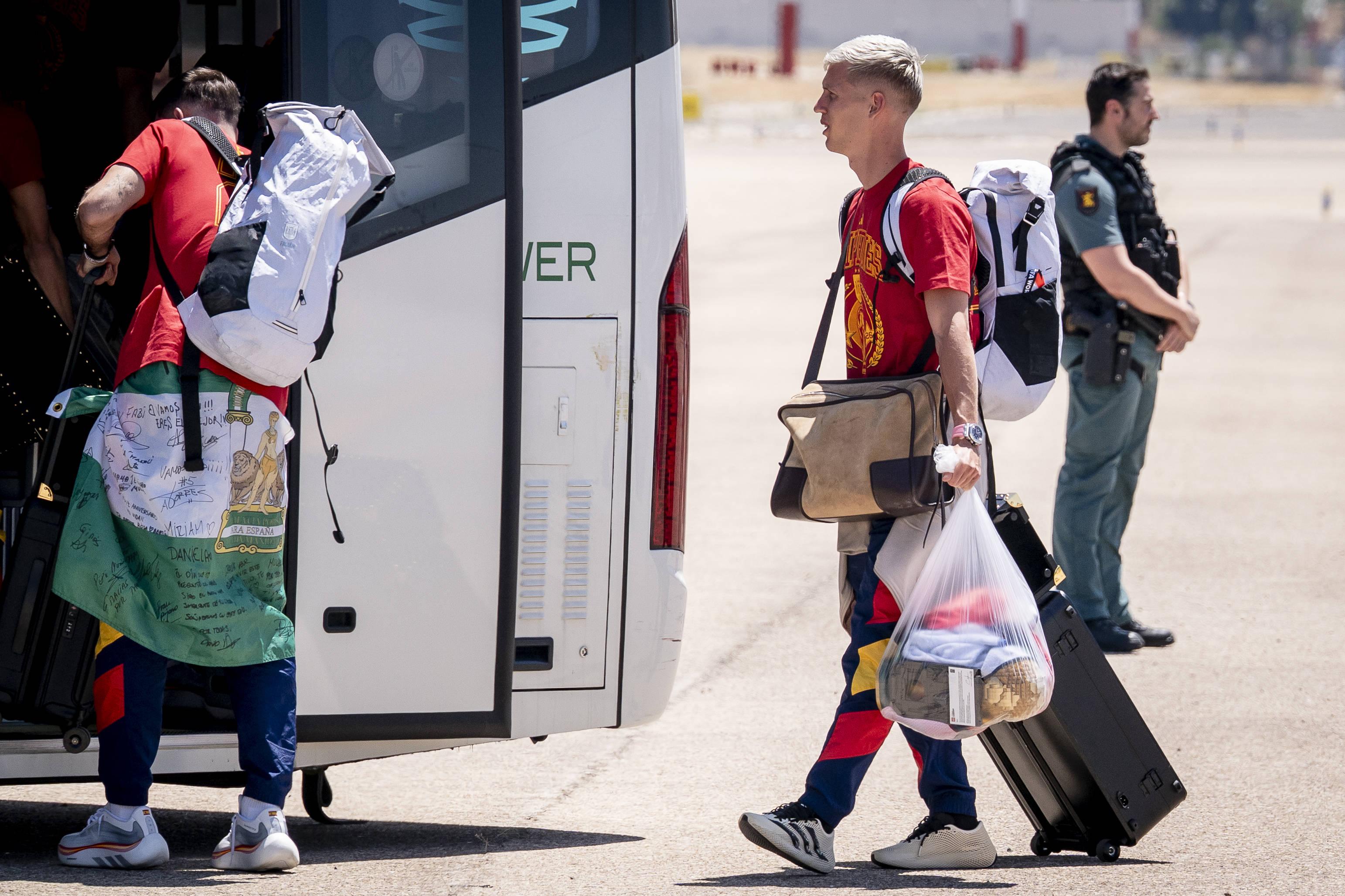 Espanha já aterrou em Madrid. Foto: IMAGO