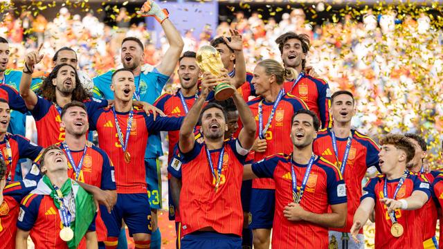 Espanha sagrou-se campeã mundial ao derrotar, por 1-0 (após porlogamento), a Argentina - Foto: IMAGO