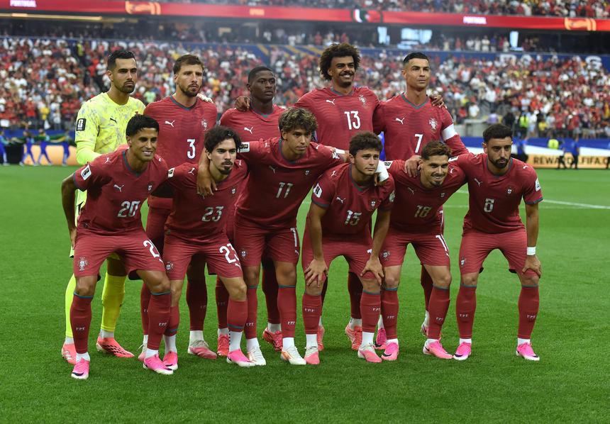 Onze de Portugal contra a Espanha no Mundial 2026 (Foto: Miguel Nunes)