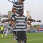 Doumbia e Flávio Gonçelves celebram o golo - Foto: RICARDO NASCIMENTO/LUSA