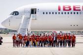 Espanha já aterrou em Madrid. Foto: IMAGO