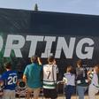 Sporting recebido com muitos aplausos antes de defrontar o Estrasburgo