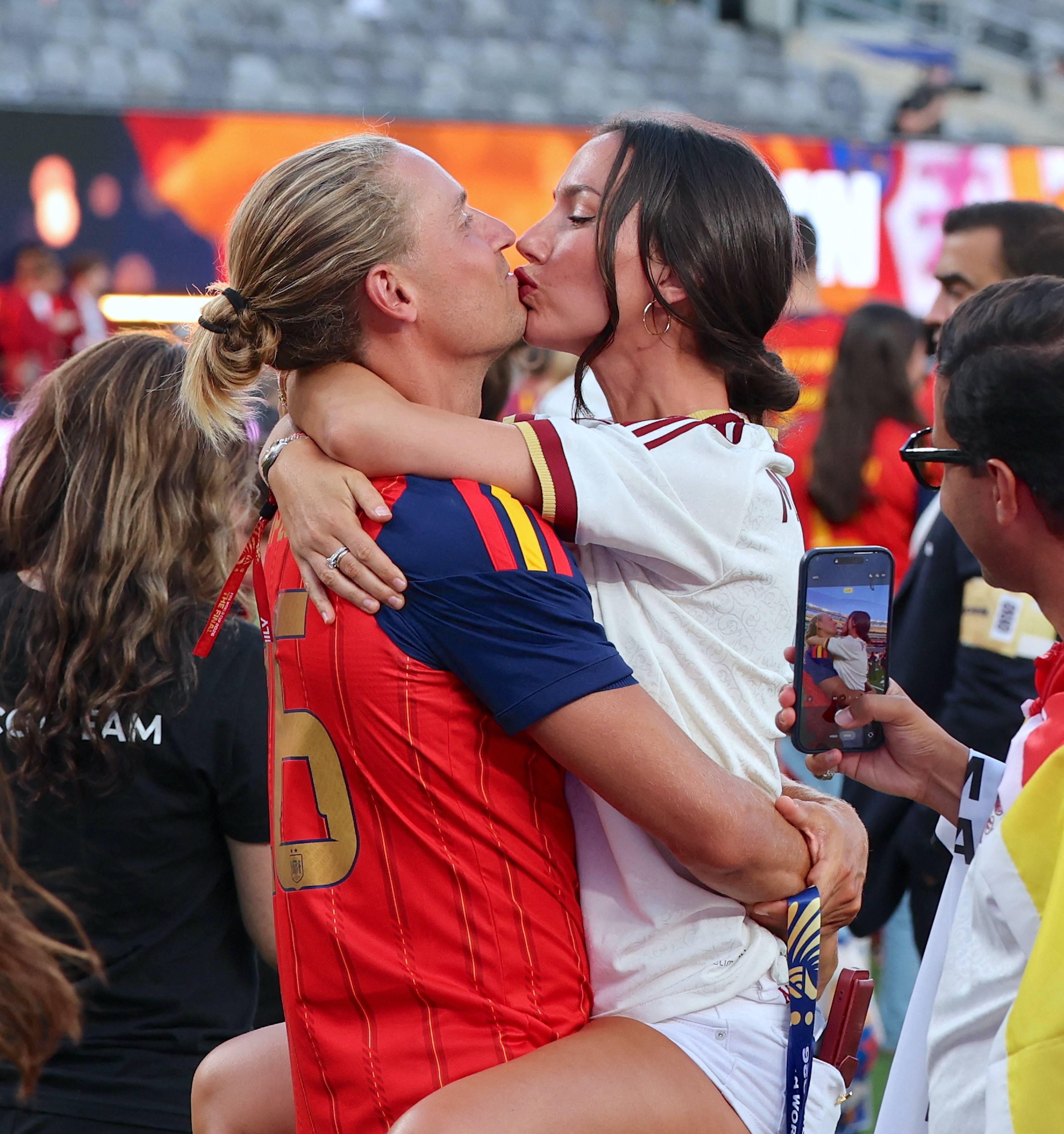Marcos Llorente e Patricia Noarbe. Foto IMAGO