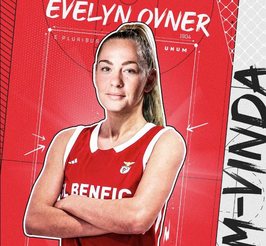 Sueca Evelyn Ovner reforça Benfica