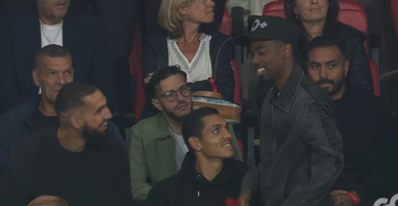 Angel Gomes recuperado do susto e presente nas bancadas a ver o Lille