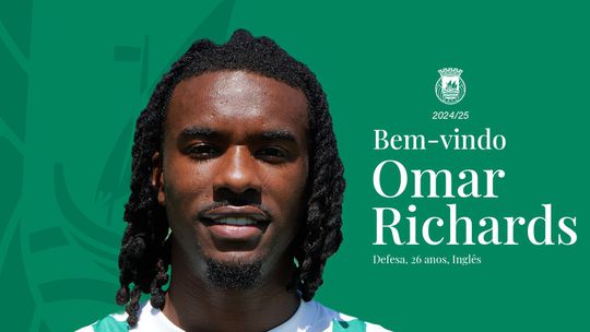 Rio Ave (oficial): Omar Richards é reforço