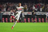 Cédric Soares garantiu a passagem do São Paulo aos 'quartos' da Libertadores (IMAGO)