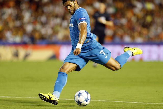 Hulk com a camisola do Zenit